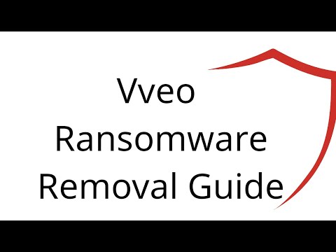 Vveo File Virus Ransomware [.Vveo ] Removal and Decrypt .Vveo Files