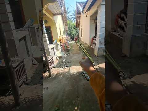 Part 6 - SUASANA PEDESAAN LOMBOK_PEMASANGAN TETARING @ArifAjip #shorts