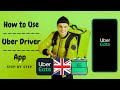 How to use Uber Driver App UK (2025 Update) | Step-by-Step Tutorial for Beginners