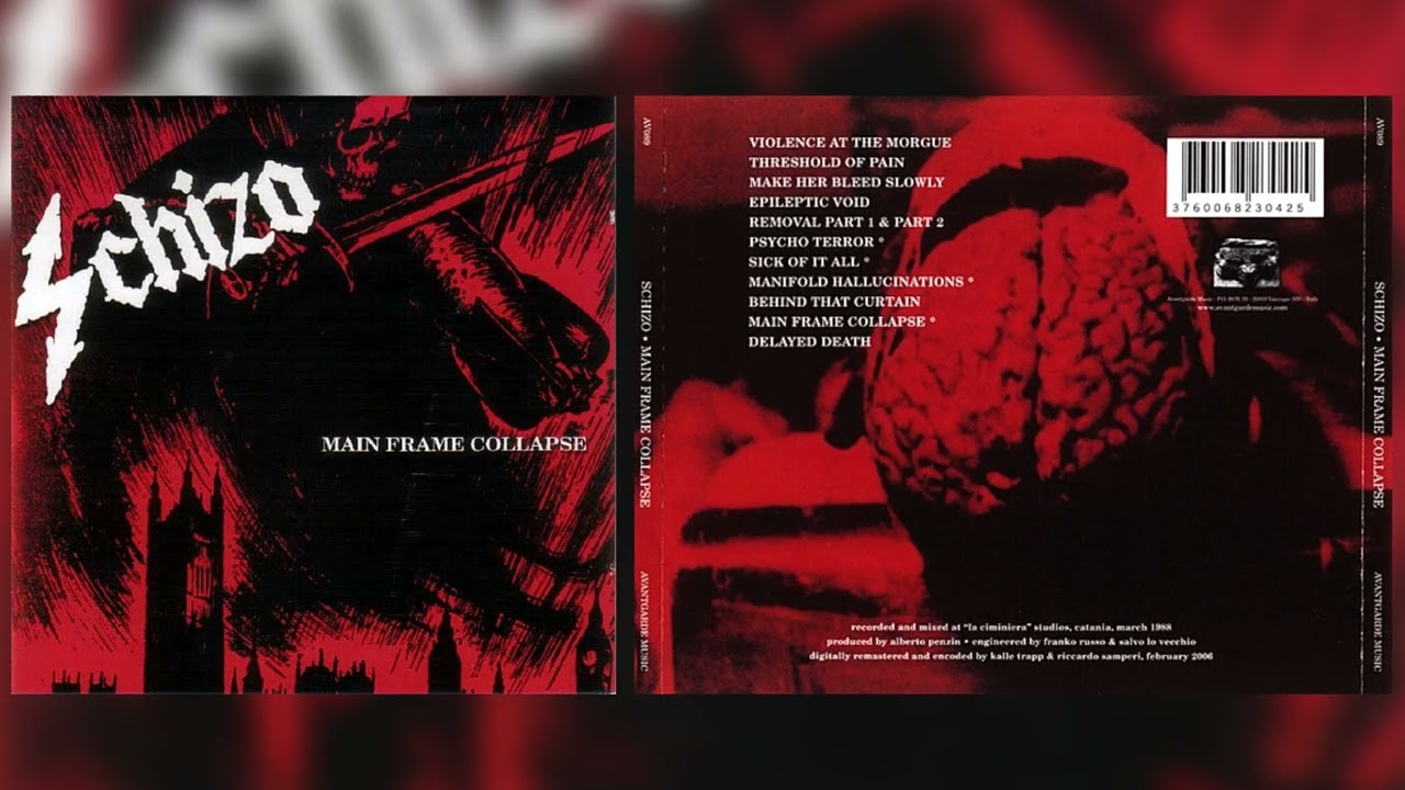 Schizo – Main Frame Collapse - FULL LENGHT ALBUM 1989 - reissue