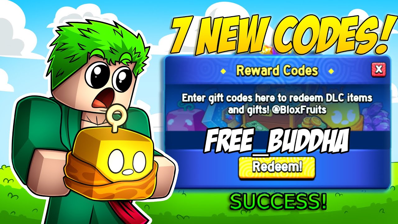 BUDDHA CODE] ALL WORKING CODES IN BLOX FRUITS JULY 2025! ROBLOX