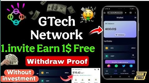 Gtech Network Airdrop Mining App | Gtc Coin New Update Withdraw | Gtc Claim Airdrop Crypto 2025