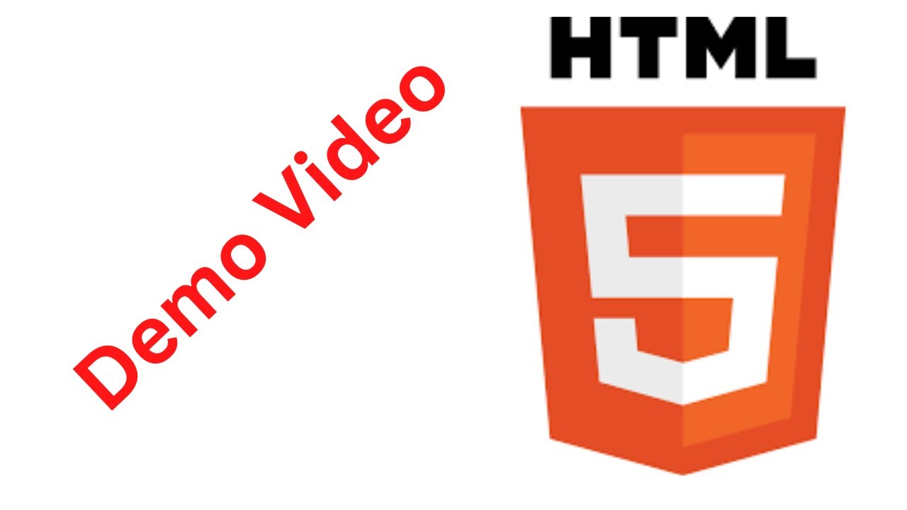 HTML demo video basic html - YouTube