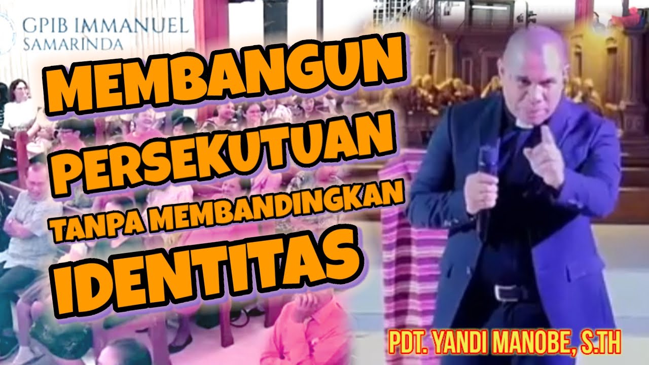 🔴Bertumbuh bersama dalam KASIH KRISTUS _ HUT GPIB IMANUEL SAMARINDA // Pdt. Yandi Manobe, S.Th