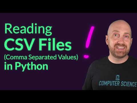 Read CSV Files in Python with csv.DictReader - Iterate through Rows as Dicts with Columns as Keys