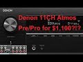 Denon AVR-X3600H 11CH Atmos/DTS:X AV Preamp for $1,100?!?
