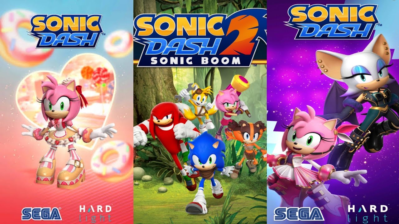 Sonic Dash 🆚 Sonic Boom 🆚 Sonic Dash vs All Bosses Zazz Eggman All Characters Unlocked
