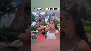 France vs usa  (TikTok stars)