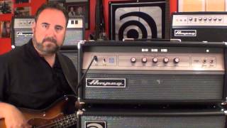 Ampeg V-4B 100W Tube Bass Amplifier Head Overview | Full Compass