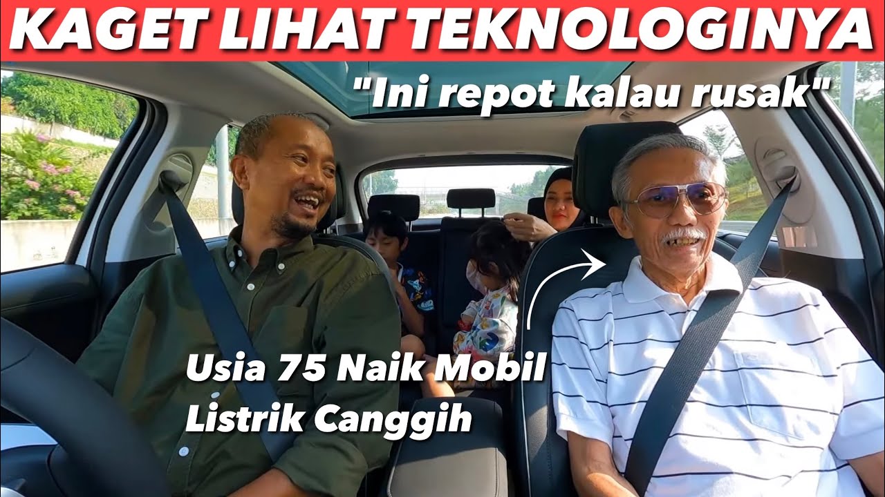 BEGINI REAKSI AYAH 75 TAHUN SAAT NAIK HYUNDAI IONIQ 5 YANG CANGGIH