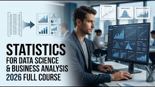 Statistics for Data Science & Business Analysis 2026 | Complete Beginner's Guide Full Course