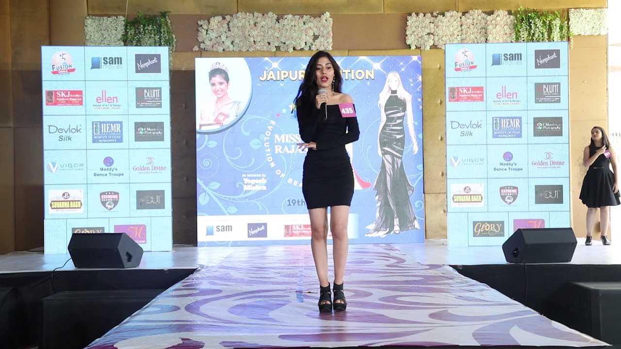 Miss Rajasthan 2019 - Tag No 435 Shatakshi Sesodia