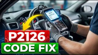 How To Fix P2126 Code - Throttle Position Sensor E Range Performance Repair