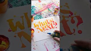 Writing with bubbles 🫧 I tried to build in a gradient from yellow to pink 😅 What do you think 🤙