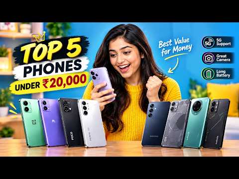Top 5 Best Phones Under ₹20,000 in September 2026 🔥 | Best 5G Phones Under 20K!