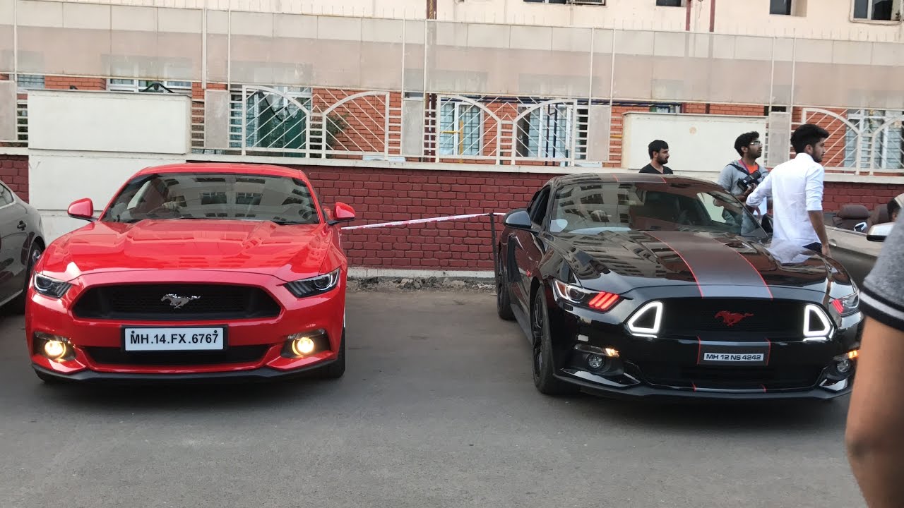 SUPERCARS IN INDIA FORD MUSTANG GT 2018 IN INDIA FORD MUSTANG GT