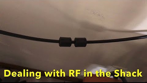 Dealing with RF in the Shack #hamradio #rfi #noise #interférence