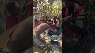 Hadzabe Tribe live their simple and peaceful life in the forest