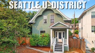 Charming 1900s Seattle U-District Home For Sale | $6,900 a month Rental Property