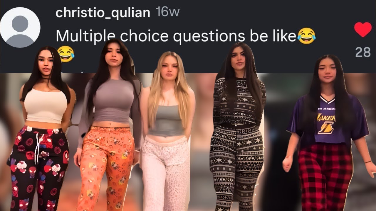 Multiple Choice Questions Be Like....