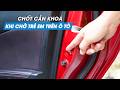 Vị trí quan trọng cần khóa khi chở trẻ em trên ô tô