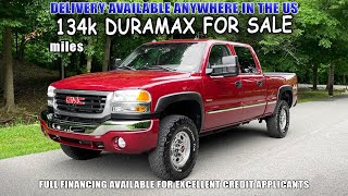 6.6 Duramax For Sale: 2005 GMC Sierra 2500HD SLT 4x4 Diesel With Only 134k Miles 2005 Gmc Sierra 2500