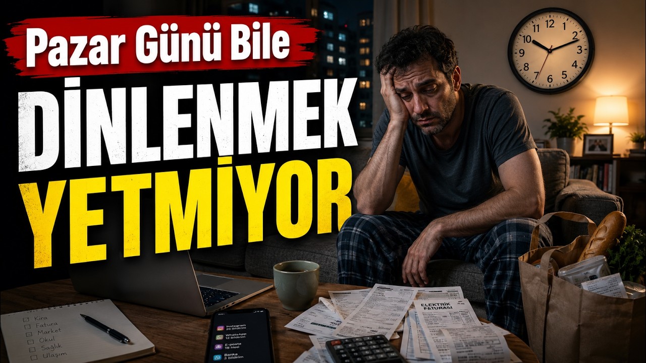 Pazar Günü Bile Neden Dinlenemiyoruz? Cevap Sandığınızdan Kötü