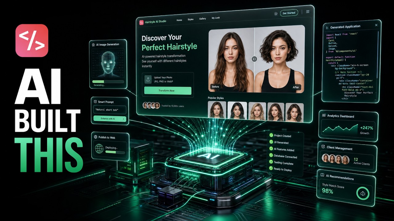 This AI App Building SaaS Every Hair Salon Will Pay For (Built with Enter Pro)