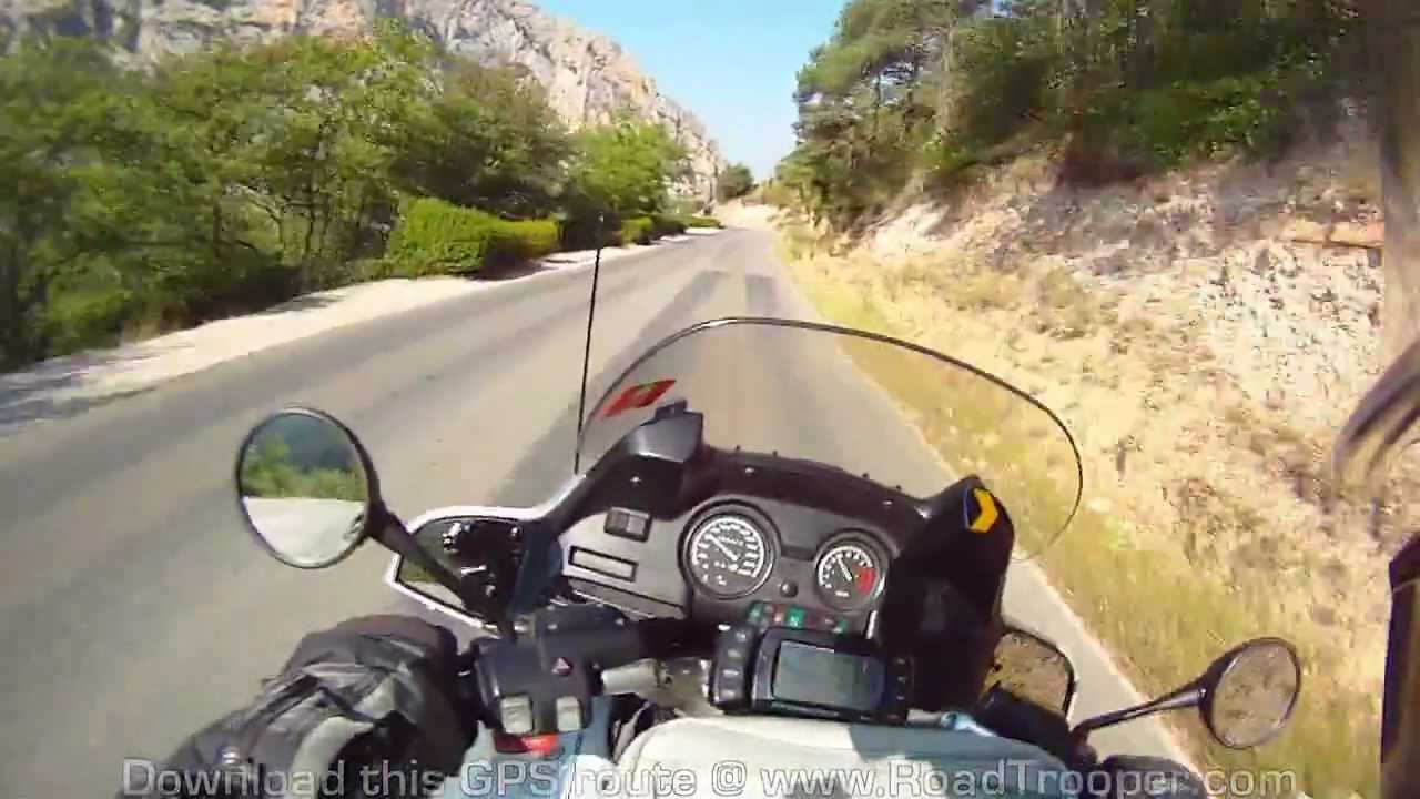 Alpine Motorbike Routes - Grand Canyon du Verdon - France from RoadTrooper.com.wmv