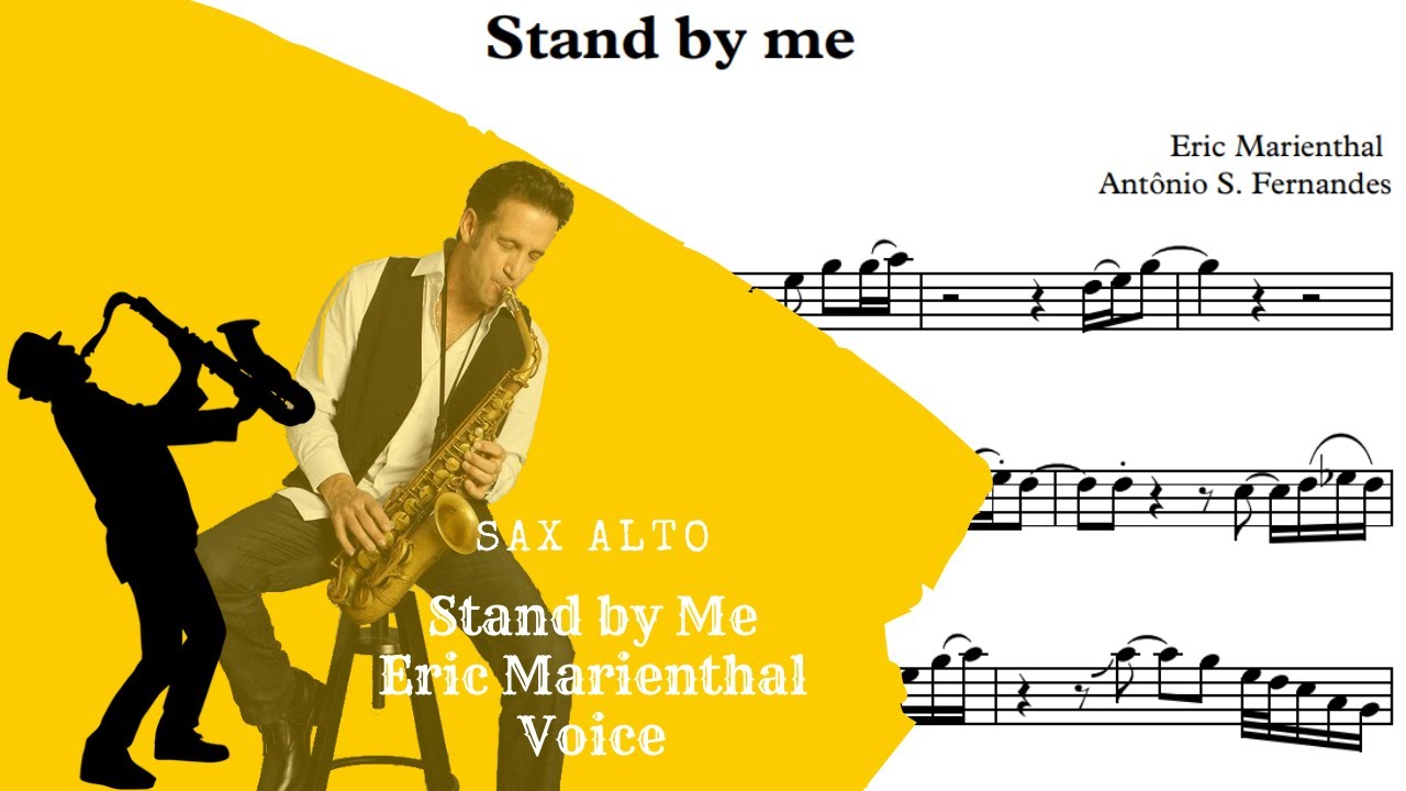 Stand by me Sheet Music Alto Sax 🎷voice🎷 YouTube