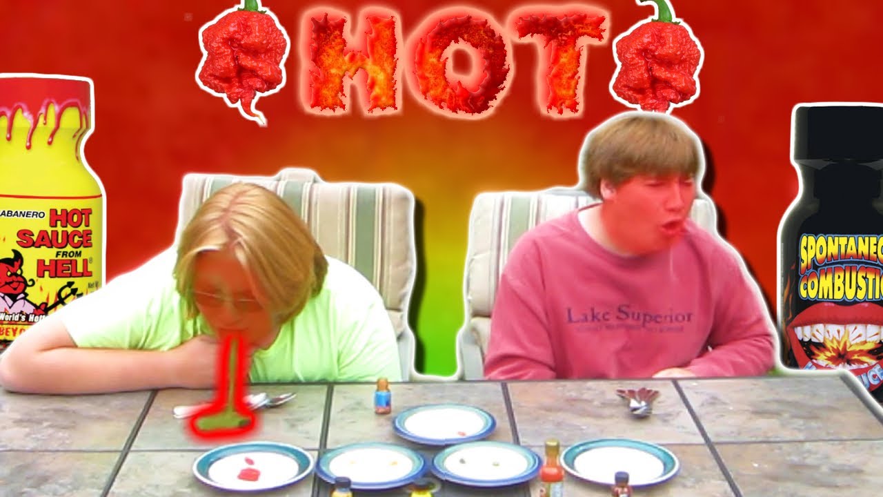 Chile Pepper Eating Competition *EPICALLY Spicy* YouTube