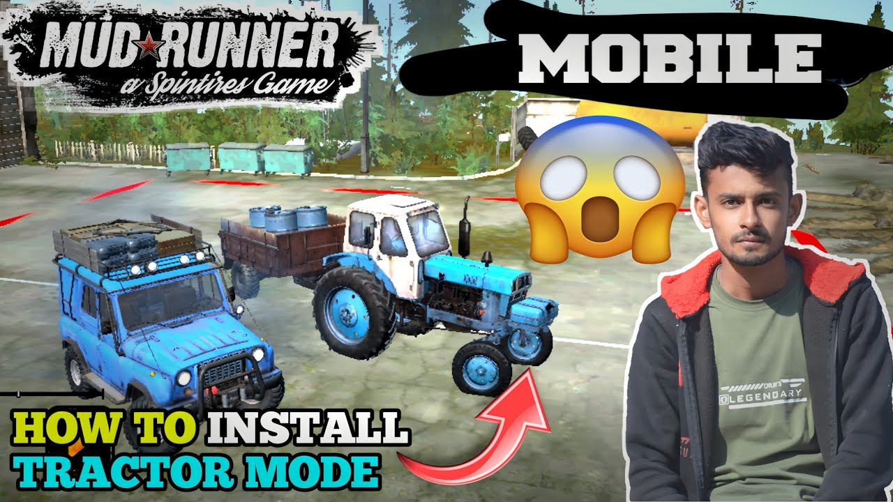 Mud Runner Mobile 😮💯🔥 Ma Tractor Mode Kaise Install Karen 😎🤟💥 
