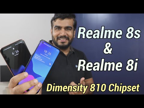 Realme 8s 5G and Realme 8i HERE !! Dimensity 810 Chipset , Best Performance Under 18K !!