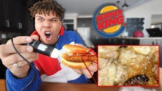How Burger King Looks Under A Microscope!! *LOOK WHAT I FOUND*