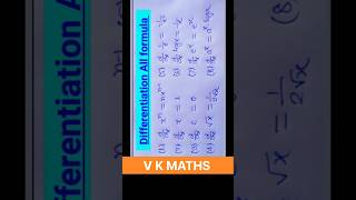 derivatives formula #shorts#viklan#ytshorts#derrivatives