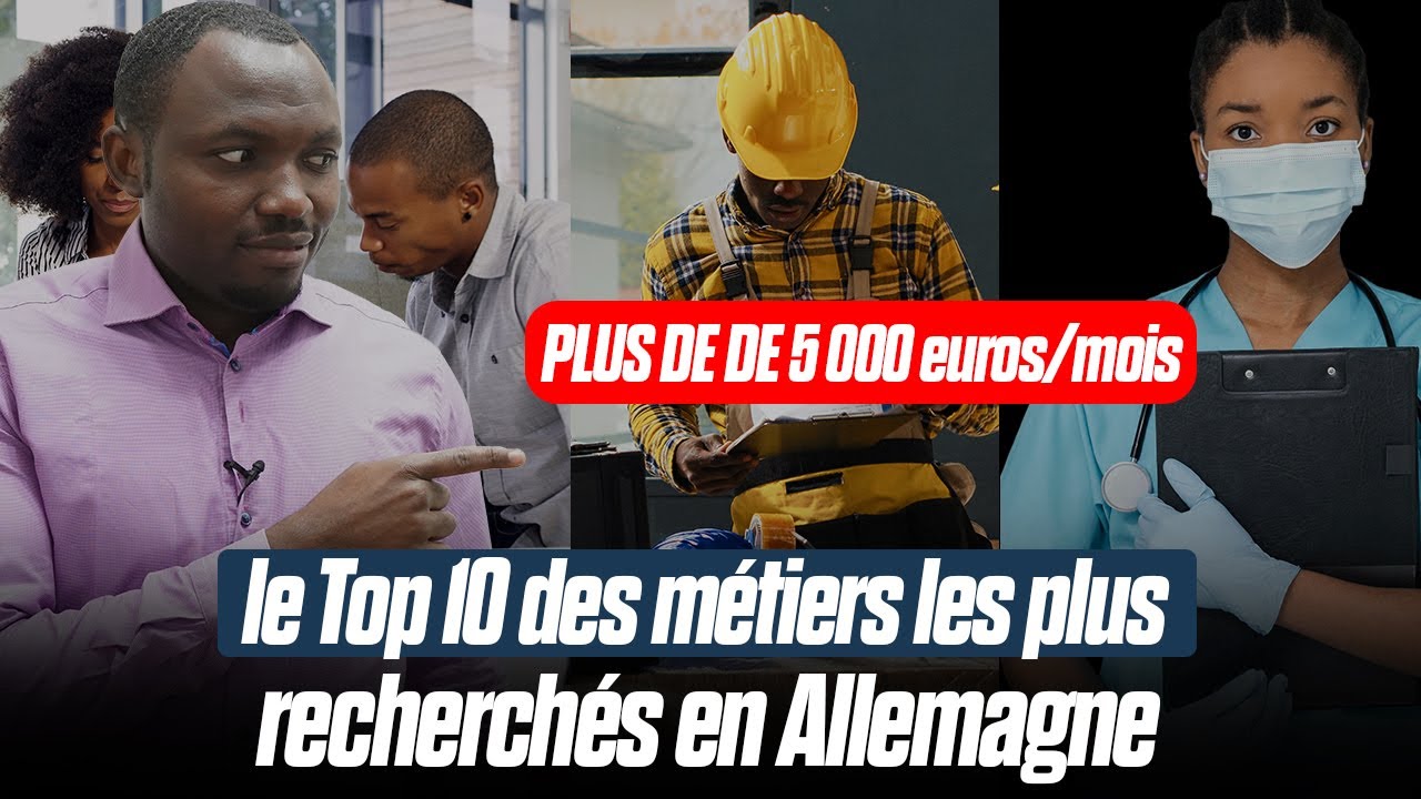 Le top 10 des métiers les plus recherchés en Allemagne