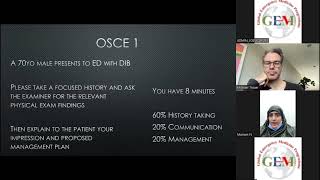 Must WatchMRCEM OSCE Station With Dr Michael NHS EM Consultant FRCEM & LGEM Trainee Dr Mariam Nawaz