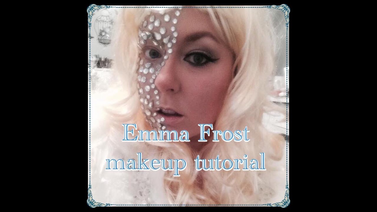Halloween Emma Frost Makeup Tutorial YouTube