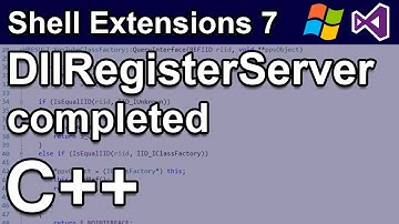 Writing a Windows Shell Extension in Pure C++ Part 7 of 16