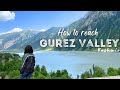 Srinagar to gurez valley  complete travel detail  kashmir vlog 1