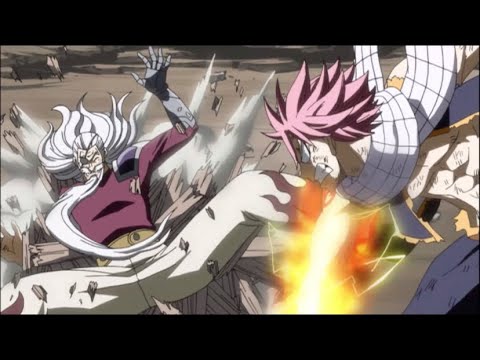 Natsu takes his Dragon form for first time - Natsu vs Animus [Full Fight] - Fairy Tail Dragon Cry