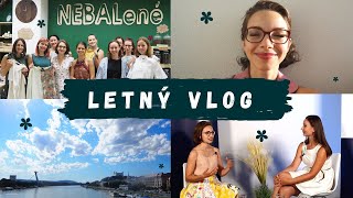 LETNÝ VLOG 2020 | Workshop upcyklácie, môj miniateliér, sťahovanie... | La Florita vlogs