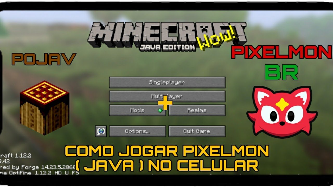 COMO JOGAR MINECRAFT JAVA DE PC NO SEU CELULAR SEM LAG MCinaBox