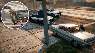 Ramee Gets Surprised by Peanut During a Traffic Stop | Prodigy RP | GTA RP