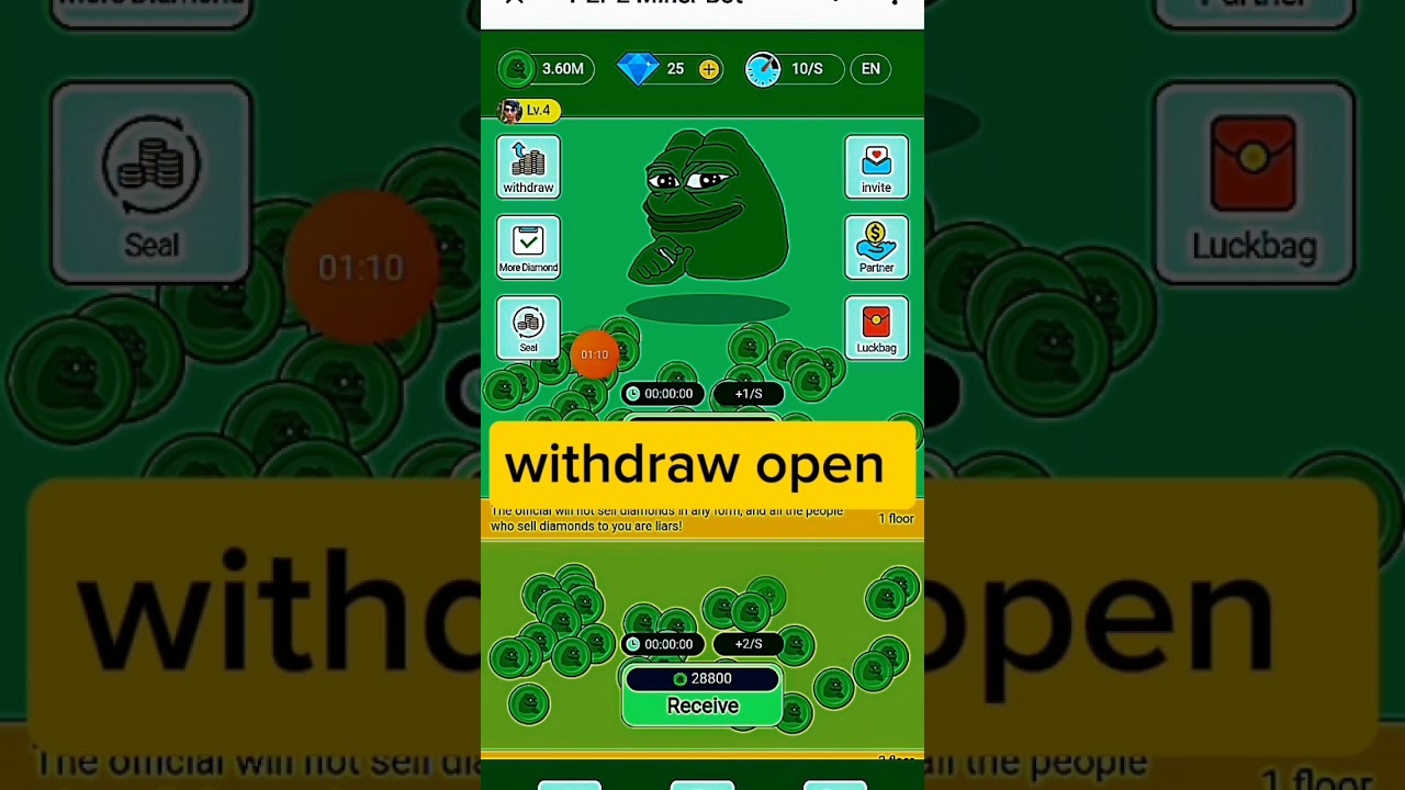 kpepe coin free withdraw 