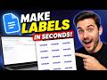 How To Create Labels In Google Docs | Stop Formatting Labels Manually!