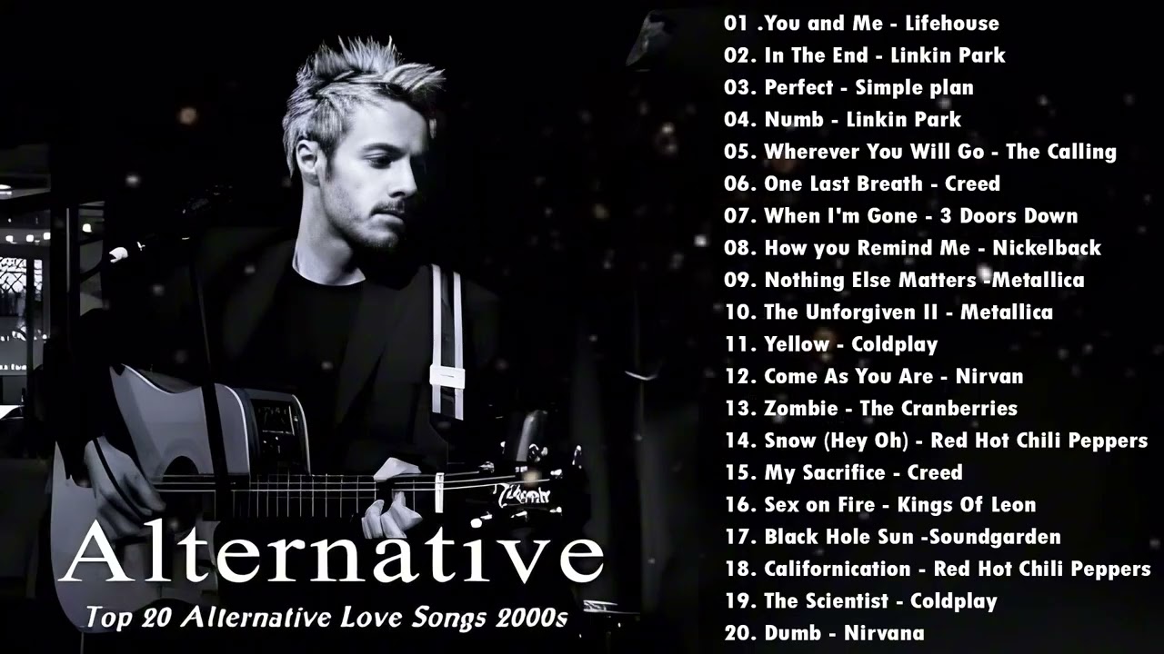 Simple Plan, Hoobastank, The Calling, Howie Day, Linkin Park, Creed - BEST ALTERNATIVE ROCK 2000's