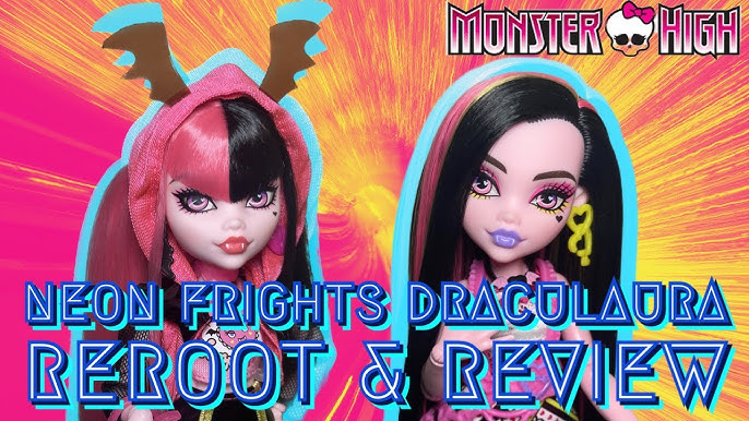 Monster High-Coffret Monstrueux Secrets-Draculaura Frayeurs Néon