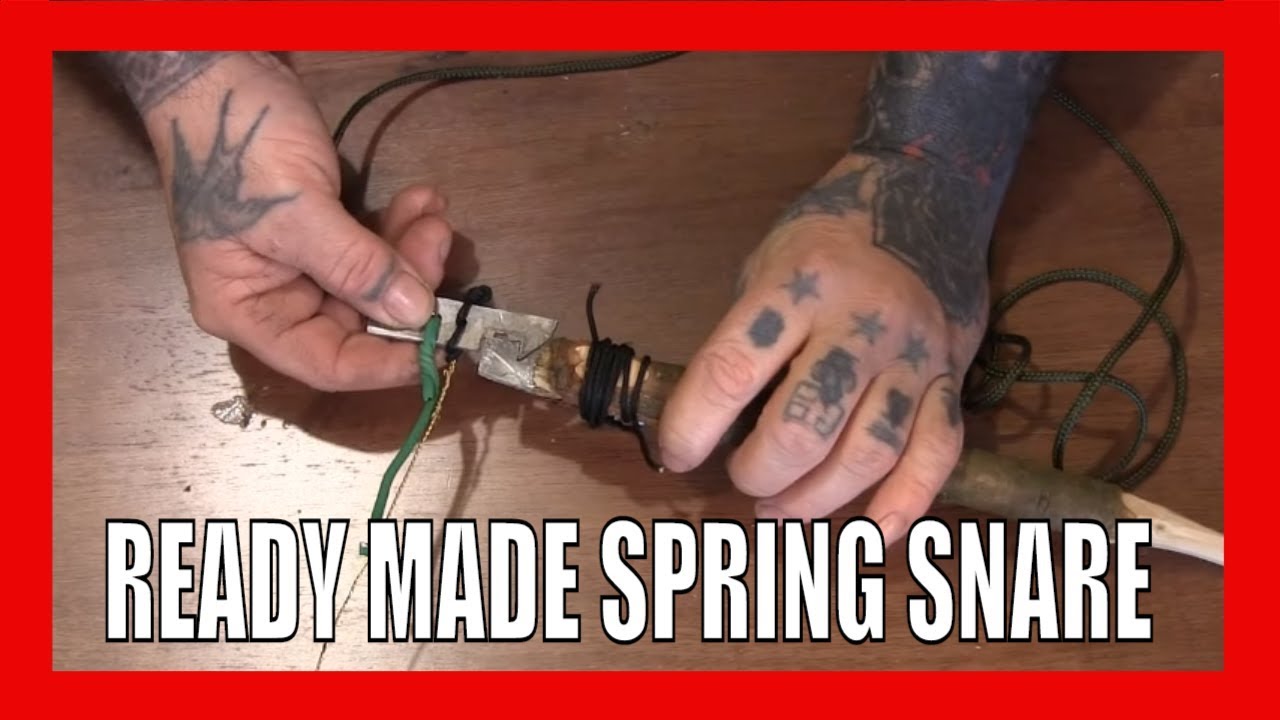 Ready Made Spring Snare - YouTube