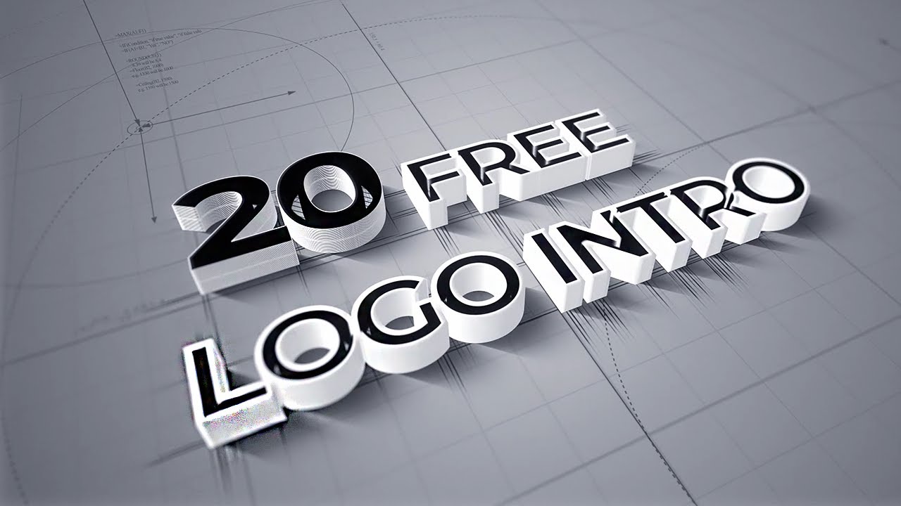 20 logo animation After Effects free - YouTube